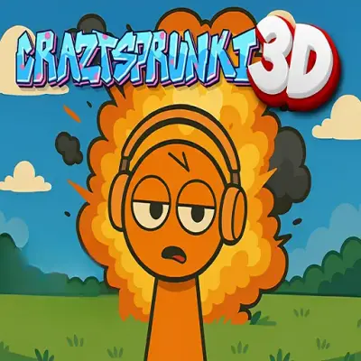 Crazy Sprunki 3D