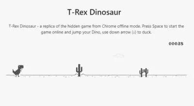 Dinosaur Game
