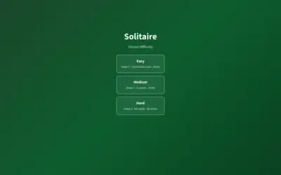 Solitaire